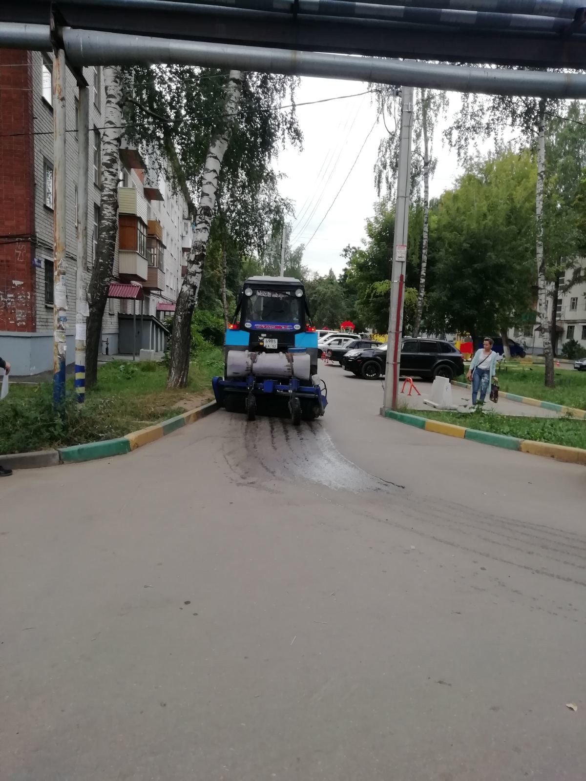 uborka dvora dk